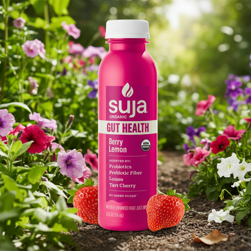 Suja Organic Gut Health Juice – Berry Lemon